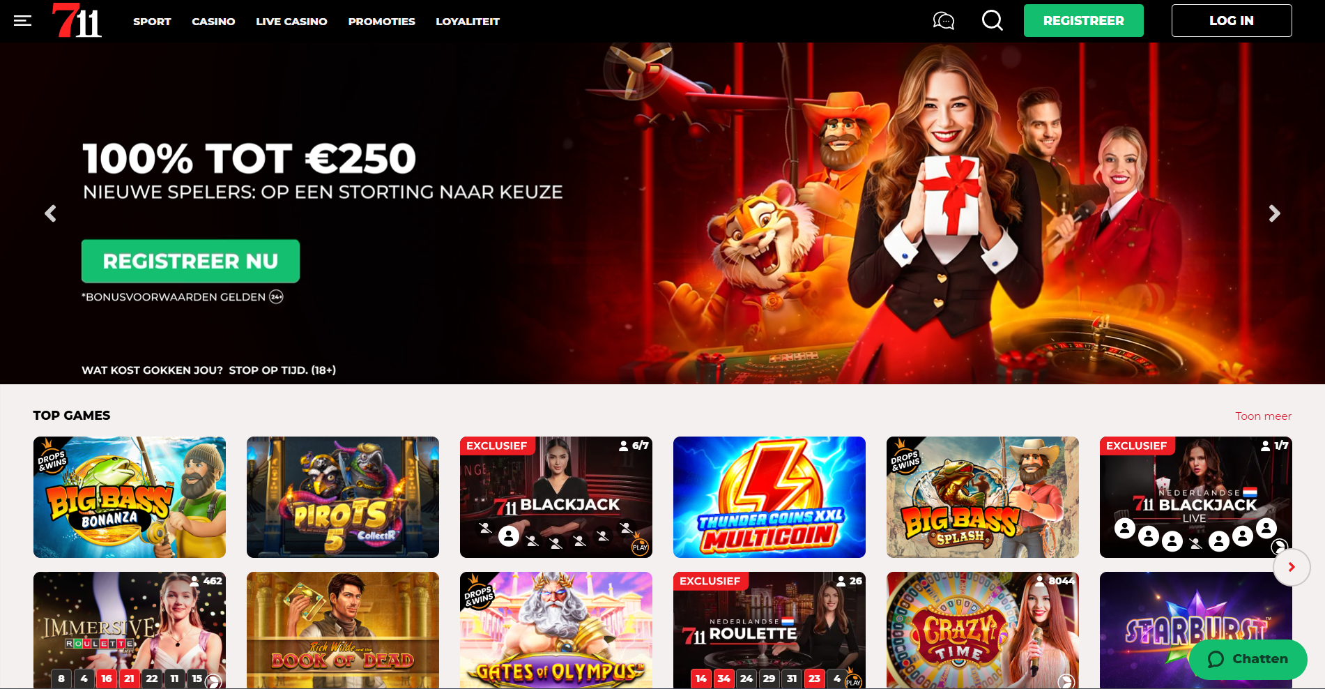 711 Casino Nederland review